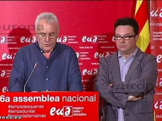 Cayo Lara: "Estamos en una economía intervenida"