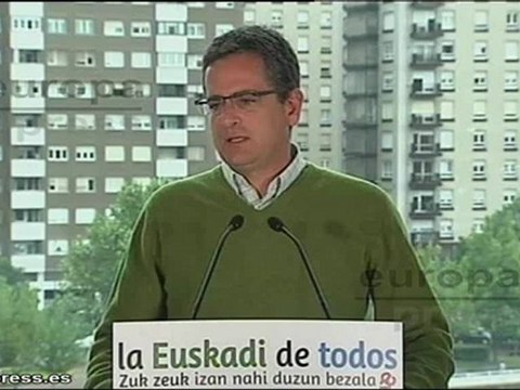 Basagoiti: El PSOE no debe ni puede sacar pecho