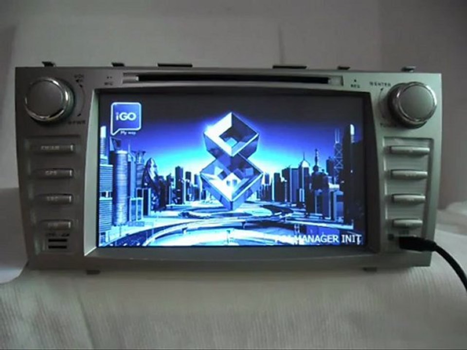 Toyota Camry DVD Player GPS Navigation TV Bluetooth