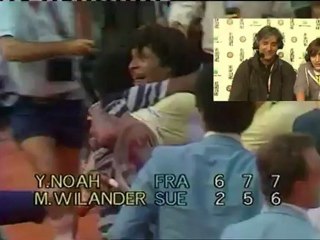 Dimanche 3 juin 2012 - Noah vs Wilander - Charo & Thomas