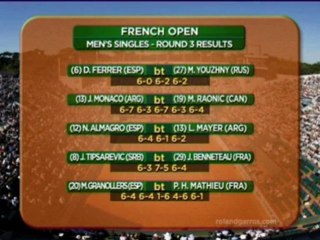 Roland Garros, 3e tour - Nadal tout en puissance, Murray s’accroche