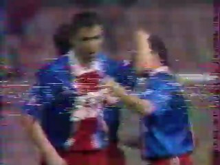 PSG - Laval / Demie finale - Coupe de France 93 (1-0)