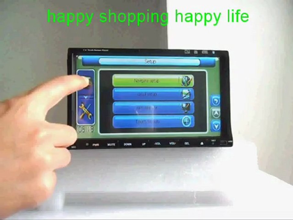 Car DVD Player GPS Navigation TV Bluetooth Touch screen