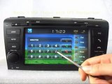 Mazda 3 dvd player gps navigation TV bluetooth