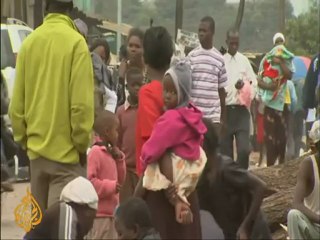 Kenyan women in fear