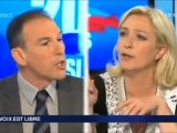Marine Le Pen se démarque de Fdesouche et des Identitaires