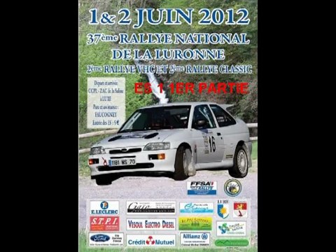 37 EME RALLYE DE LA LURONNE ES 1 1ER PARTIE