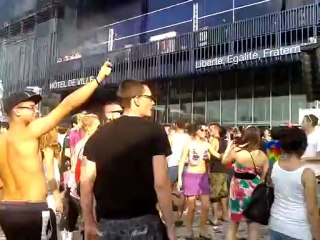 clôture Gay Pride 2012 à Montpellier