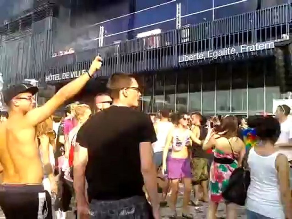 clôture Gay Pride 2012 à Montpellier