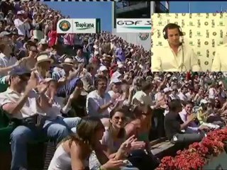 Dimanche 3 juin 2012 - Monfils vs Melzer - Jonathan & Natanaël