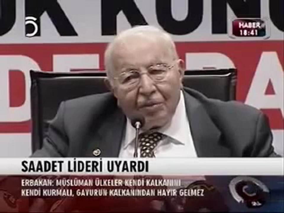 Necmettin Erbakan Füze Kalkanı Yorumu...Tarih 02.22.2010