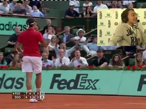 Dimanche 3 juin 2012 - Federer vs Djokovic - Benjamin
