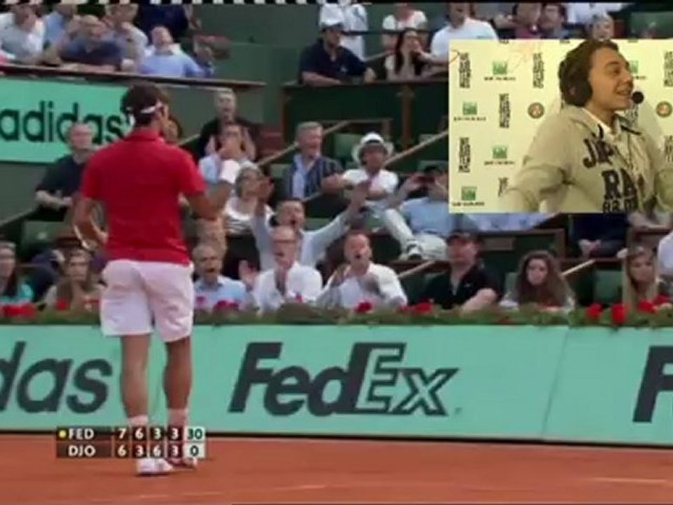 Dimanche 3 juin 2012 - Federer vs Djokovic - Benjamin
