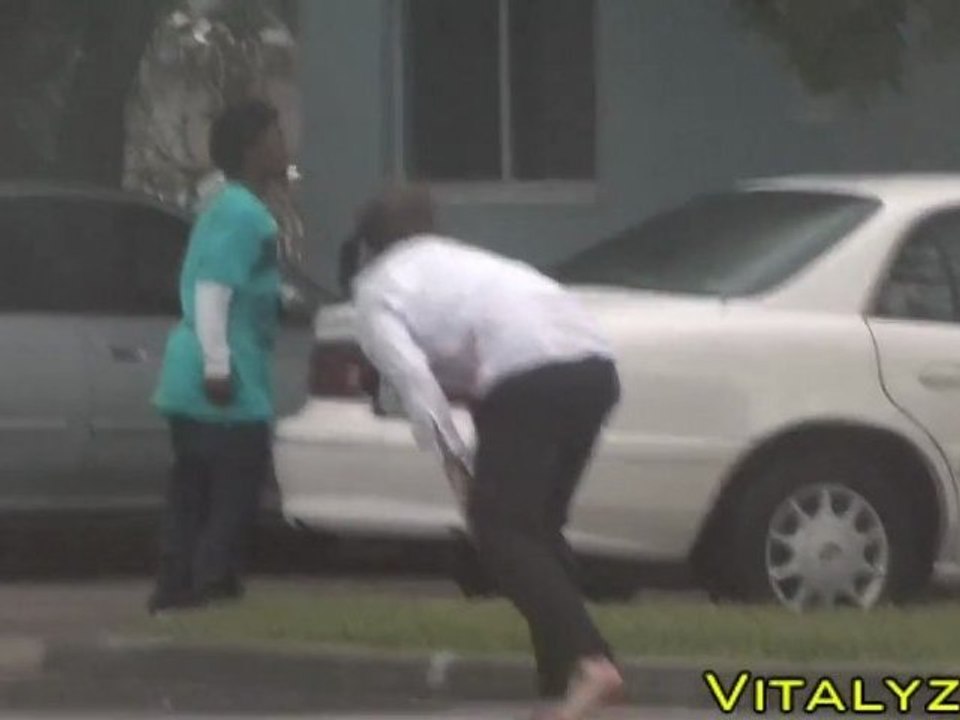 Blague du faux Zombie à Miami