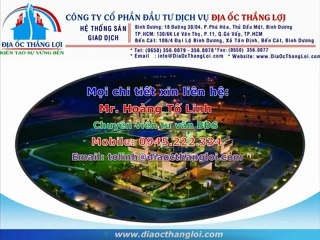 Bán đất Bình Dương - Khu dân cư Hoàng Gia Osaka - http://diaocthangloi.com