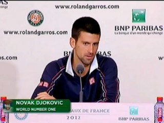 Roland Garros – Djokovic élogieux envers Seppi