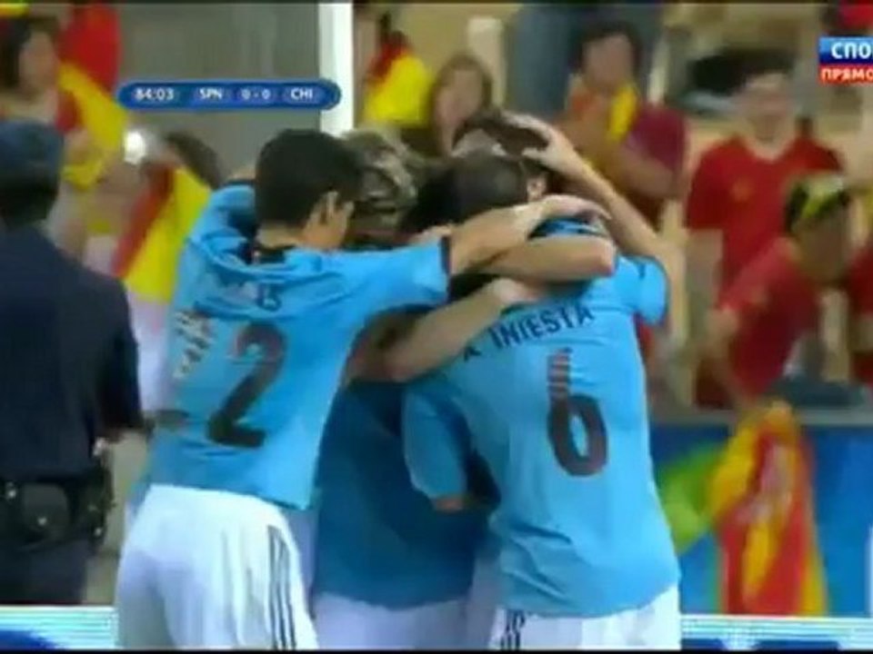 Spain vs China 1:0 (David Silva)