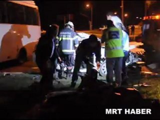 SANAYİ KAVŞAĞI KAZA 3 ÖLÜ