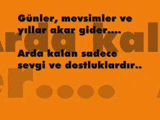 ÇANLIDOST CEM ÜRÜNDÜL DOĞUM GÜNÜ VİDEOSU
