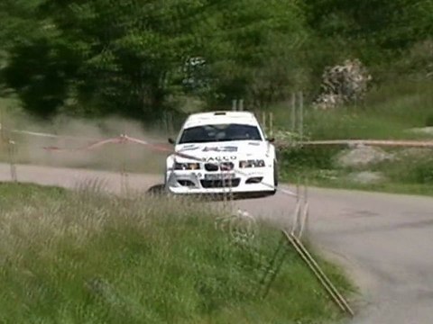 Rallye de la Matheysine 2012 - Gilles Nantet à la limite