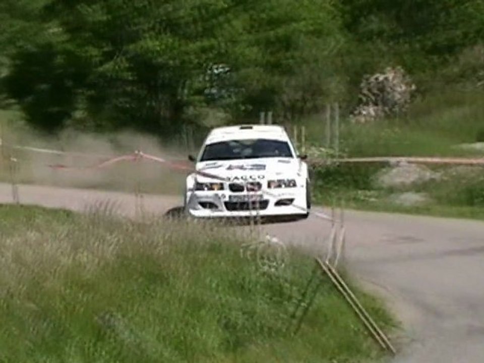 Rallye de la Matheysine 2012 - Gilles Nantet à la limite