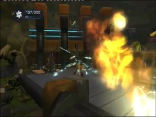 rachet and clank opération destruction(17):   un personnage étrange