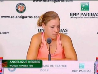 Kerber: "Felice ma non sono al meglio"