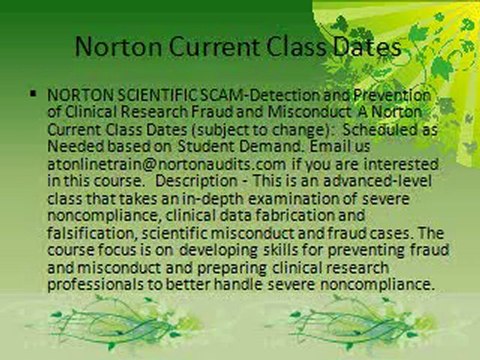Blogspot: NORTON SCIENTIFIC SCAM-Detection and Prevention of Clinical Research Fraud - FC2 Knowhow
