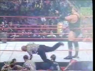 [HQ] WWF Insurrextion 2001 Bradshaw vs Big Show (HD)