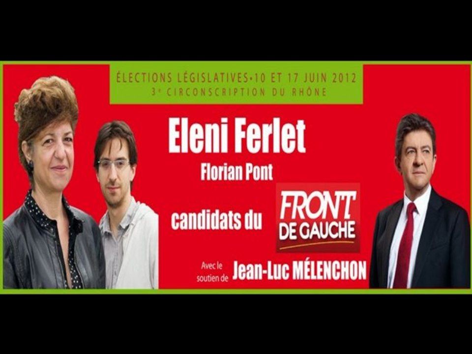 Election Legislative 2012 - Eleni Ferlet (3ème circonscription du Rhône)