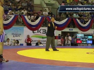 RIZMAJER vs SADIKOV GRECO-ROMAN WORLD CUP RUSSIA SARANSK 2012 WWW.OSITOPICTURES.NET