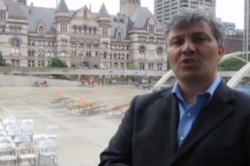 Kanada'ya iftar çadırı