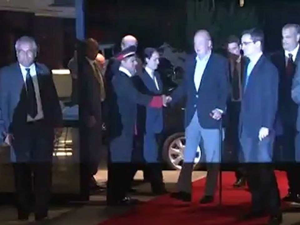 El rey llega a Brasil, acompañado por empresarios españoles
