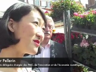 Fleur Pellerin à Beauvais: l'innovation au coeur des priorités