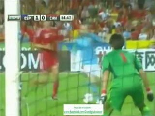 Espagne vs Chine 1-0 Résumé Match David Silva 2012-06-03/04