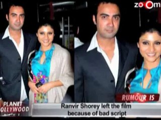 Konkona signs a film despite Ranvir Shorey opting out of it