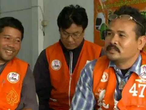 Thai 'Orange Shirts' a transport tool