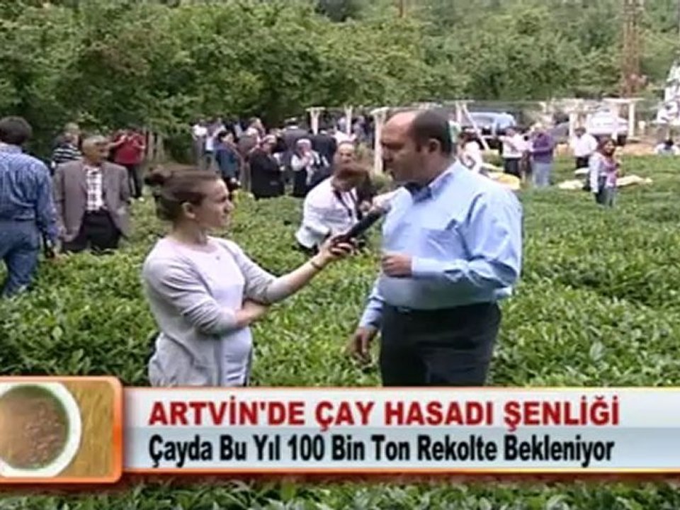 ARTVİN’DE ÇAY HASADI ŞENLİĞİ