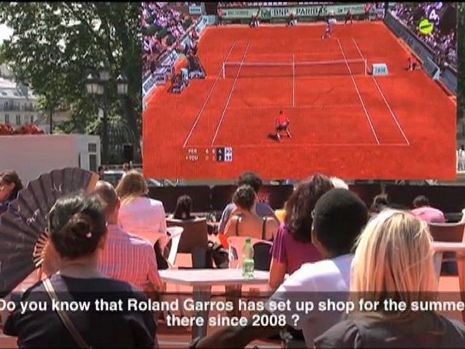 Journal du Fan - Roland Garros dans la ville