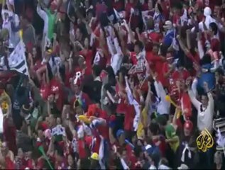 تأهل أوروغواي لربع نهائي كأس العالم