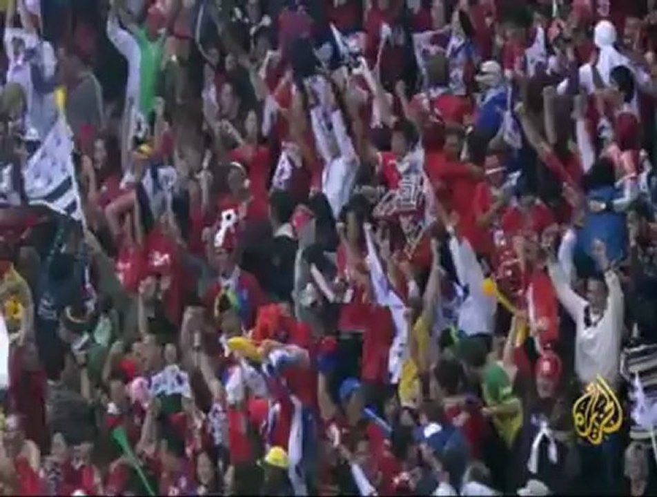 تأهل أوروغواي لربع نهائي كأس العالم