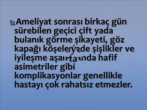 Göz Kapağı Estetiği Fiyatları,Göz Kapağı Estetiği Sonrası,Prof. Dr. Lale Közer Bilgin,Göz Kapağı estetiği