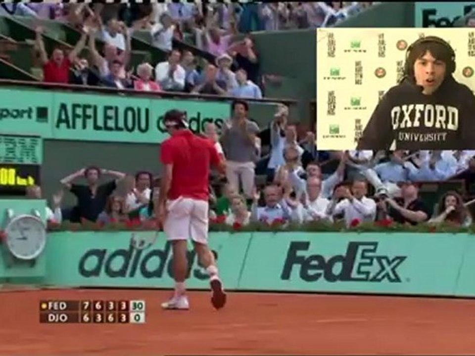 Dimanche 3 juin 2012 - Federer vs Djokovic - Guillaume