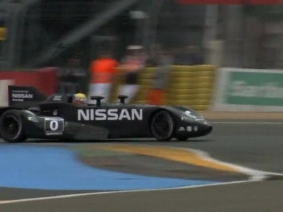 Nissan DeltaWing debuts at the Le Mans 24 Hour
