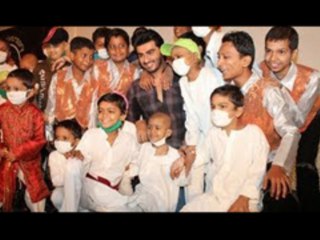 Arjun Kapoor's Visit To Cancer Fighting Children !