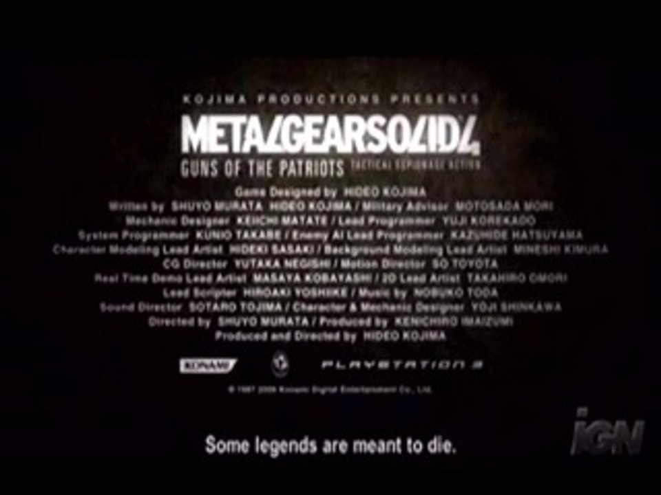 Metal Gear Solid 4