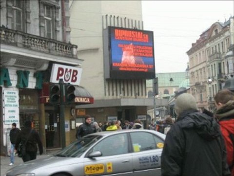 EKRAN LED KRAKÓW, KARMELICKA TEL.782 666 777