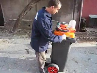 vakumlu çöp toplama