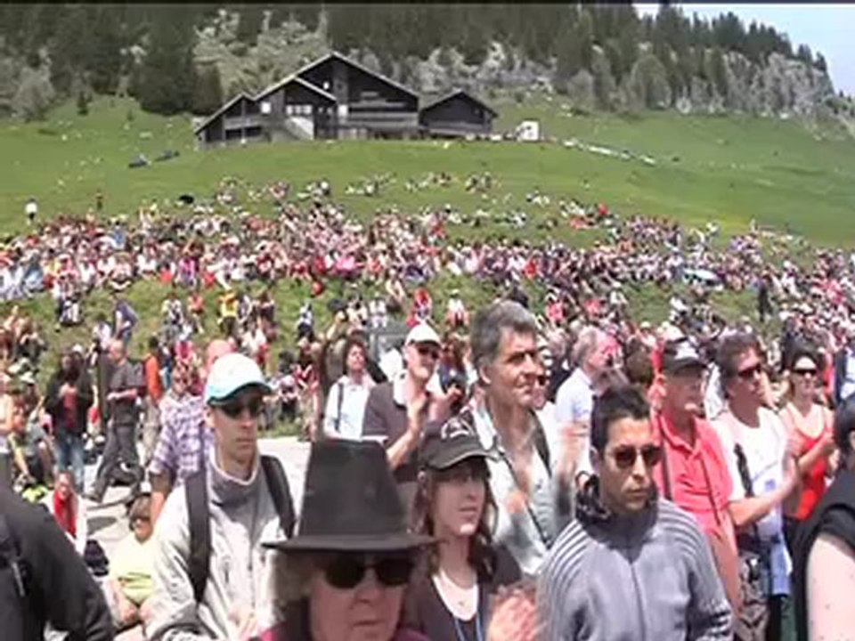 Walter Bassan aux Glières en 2012