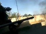 Syria فري برس دمشق المزة  ابتكار قاذف صواريخ محلي صنع المزة Damascus